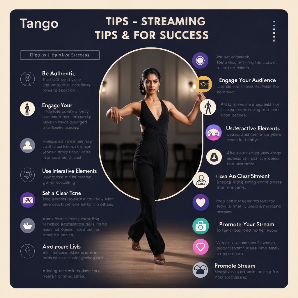 نصائح البث المباشر في تانجو - 10 أسرار للنجاح